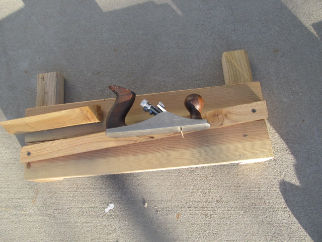 I have a block plane.