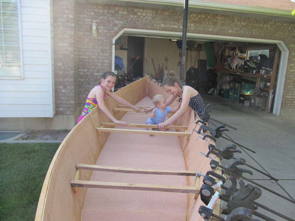 In the end the gunwale was installed and everyone was happy.